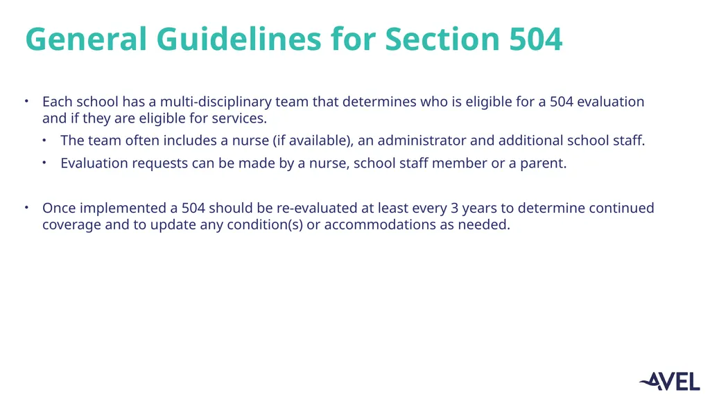 504’s and IEP’s Reviewed 1/2025 AAllison, RNC Upon - slide 7 of 15
