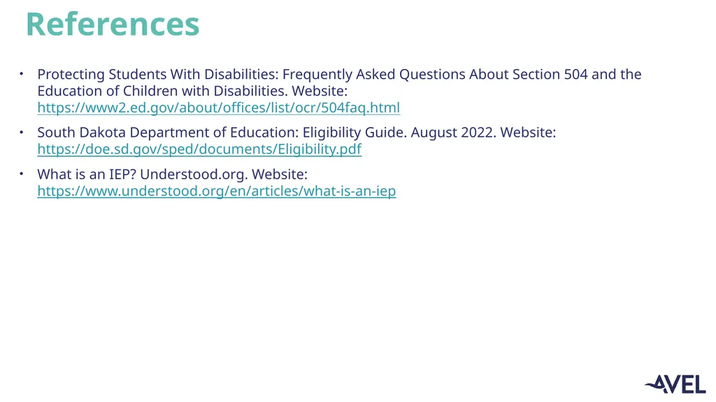 504’s and IEP’s Reviewed 1/2025 AAllison, RNC Upon - slide 14 of 15
