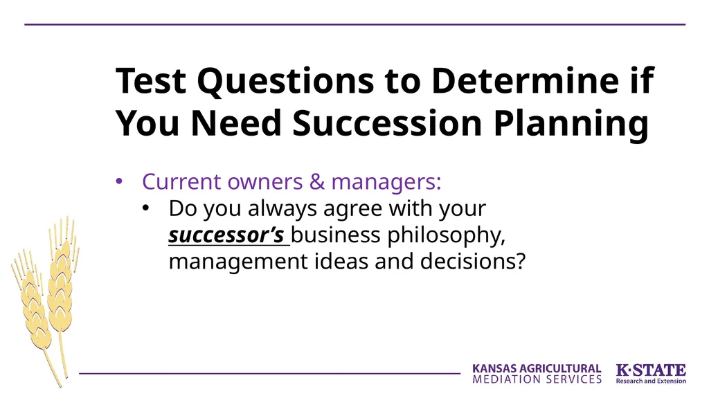 Succession Planning Overview Gregg Hadley, PhD - slide 15 of 33