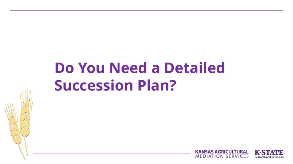 Succession Planning Overview Gregg Hadley, PhD - slide 14 of 33
