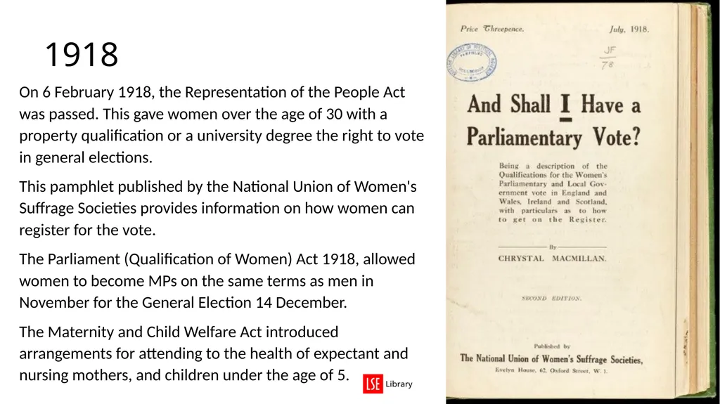 The Changing Role of Women 1918 – 1929 Images and - slide 3 of 14