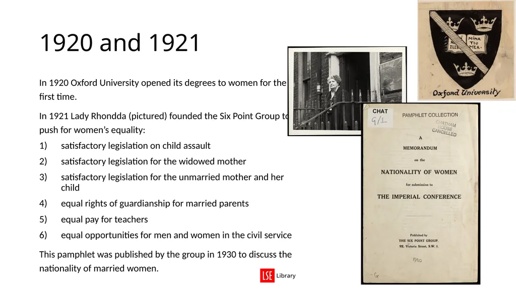 The Changing Role of Women 1918 – 1929 Images and - slide 5 of 14