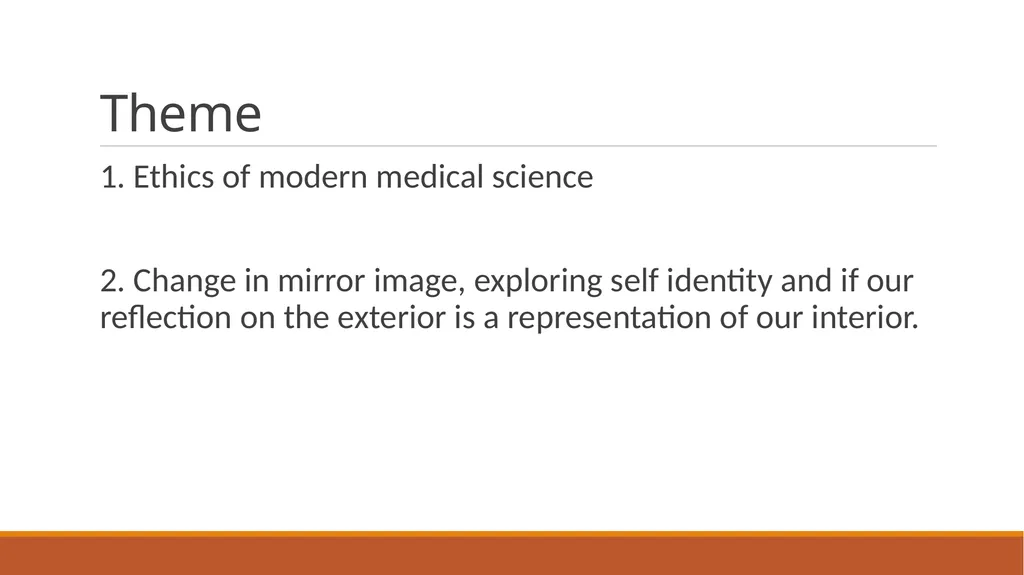 “Mirror Image” Lena Coakley Elements of a - slide 14 of 14