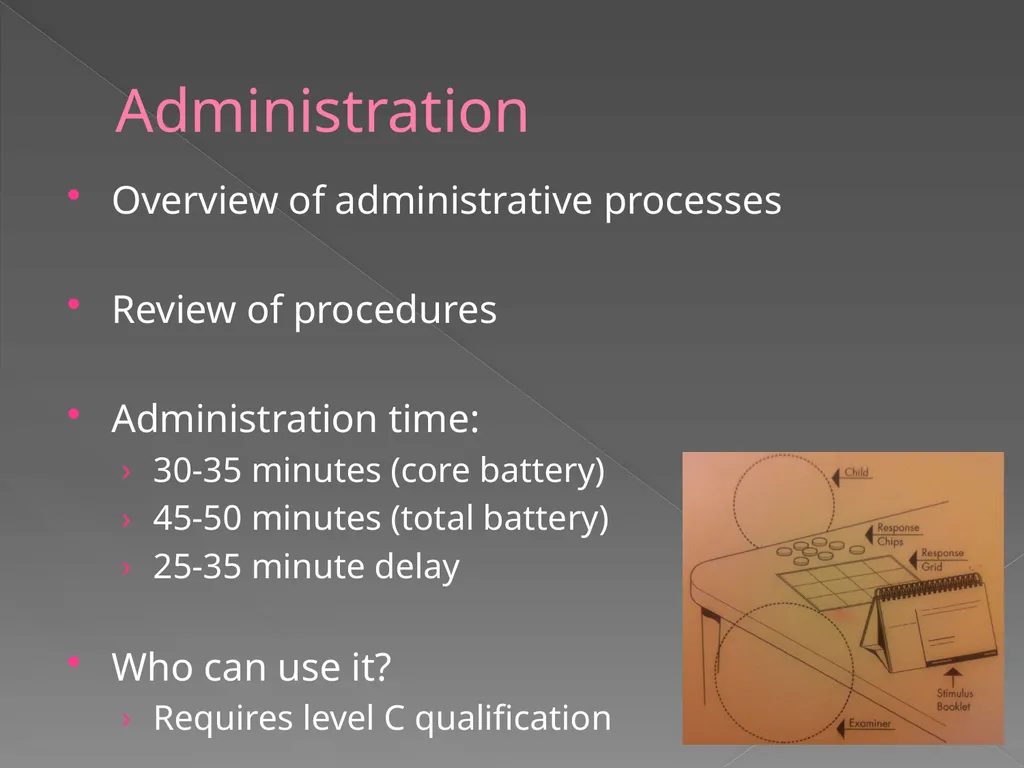 Children’s Memory Scale Presented by Kelly DeCoste - slide 10 of 68