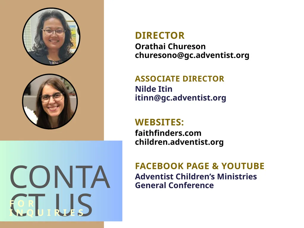 AS YOU BEGIN... GENERAL CONFERENCE OUR MISSION “To - slide 18 of 19