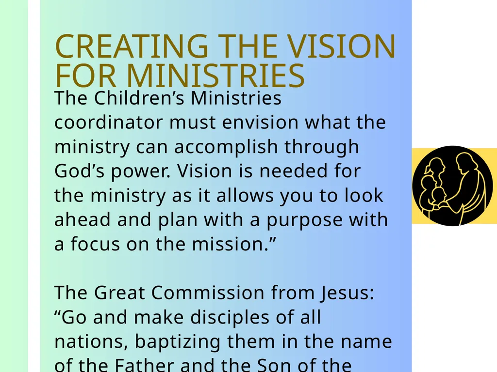 AS YOU BEGIN... GENERAL CONFERENCE OUR MISSION “To - slide 15 of 19