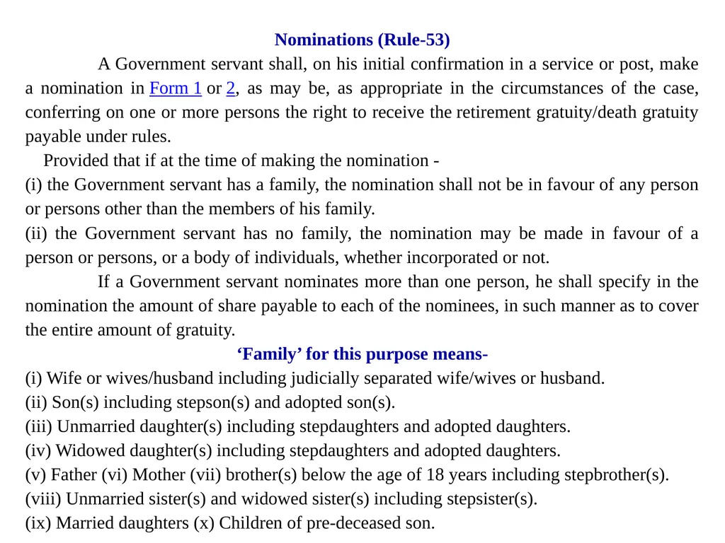 CCS (Pension) Rules, 1972 GENERAL PROVISIONS These - slide 25 of 28