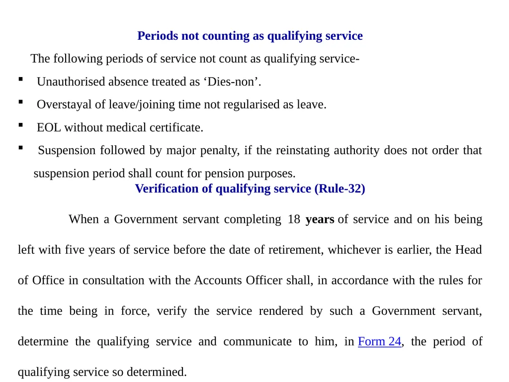 CCS (Pension) Rules, 1972 GENERAL PROVISIONS These - slide 17 of 28