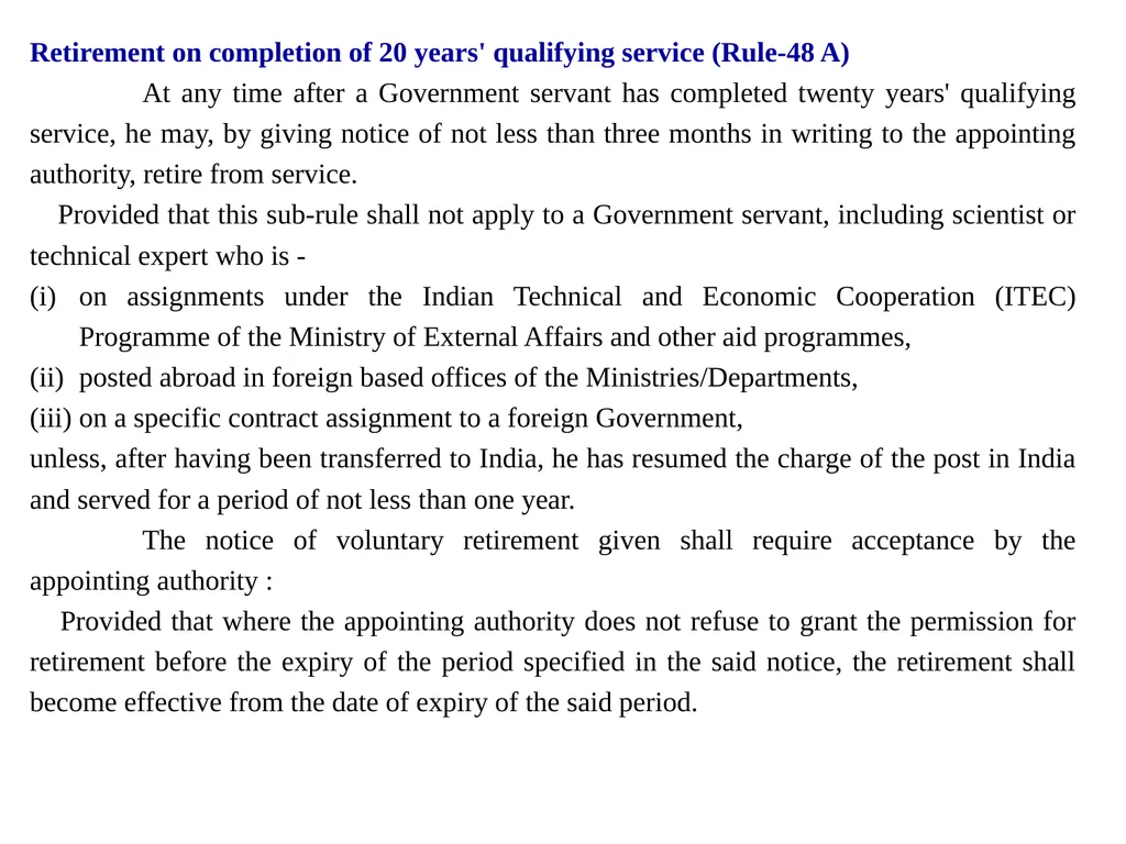 CCS (Pension) Rules, 1972 GENERAL PROVISIONS These - slide 21 of 28