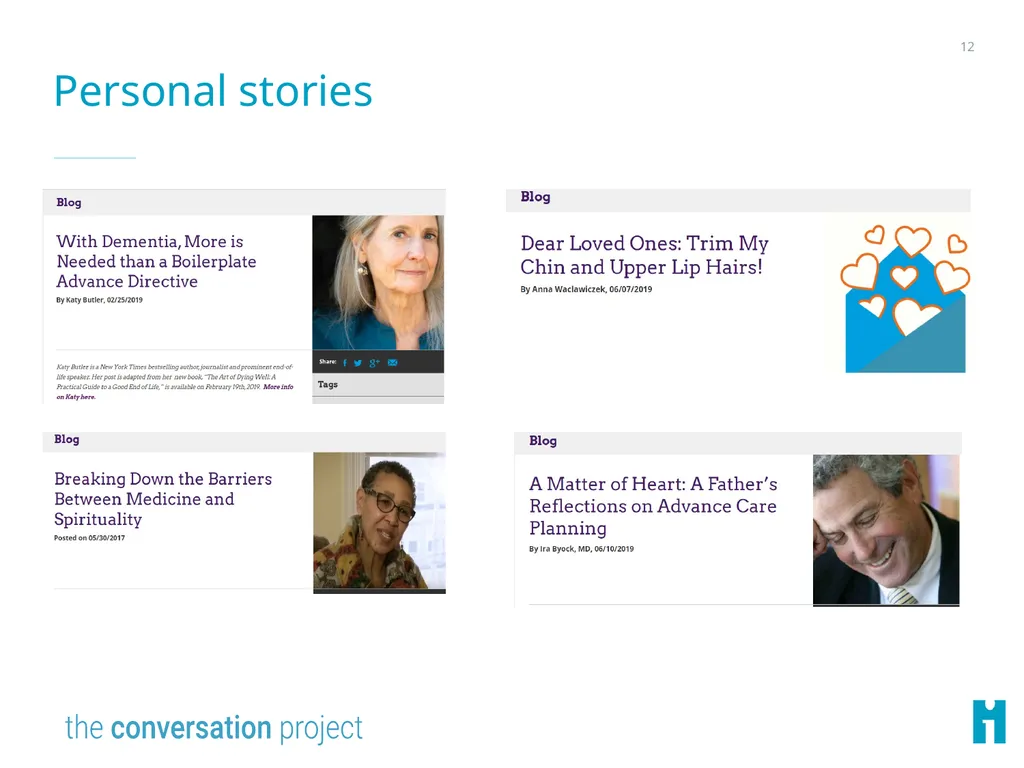 <Your Organization Name Here> My story Feel free - slide 12 of 41
