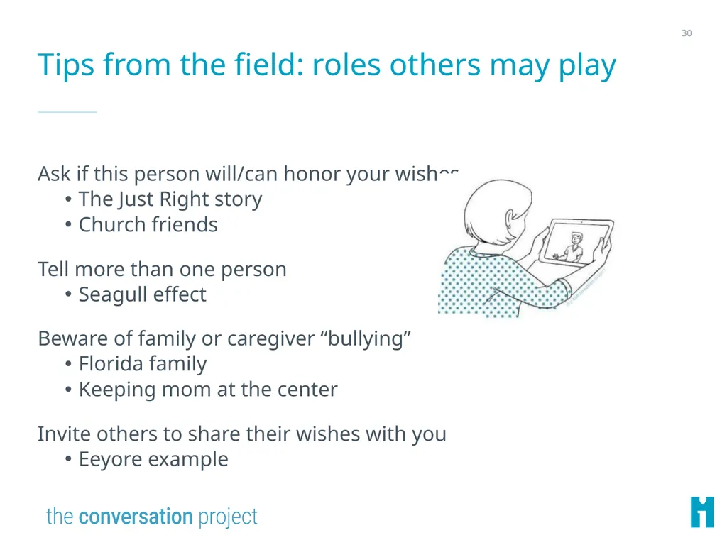 <Your Organization Name Here> My story Feel free - slide 30 of 41