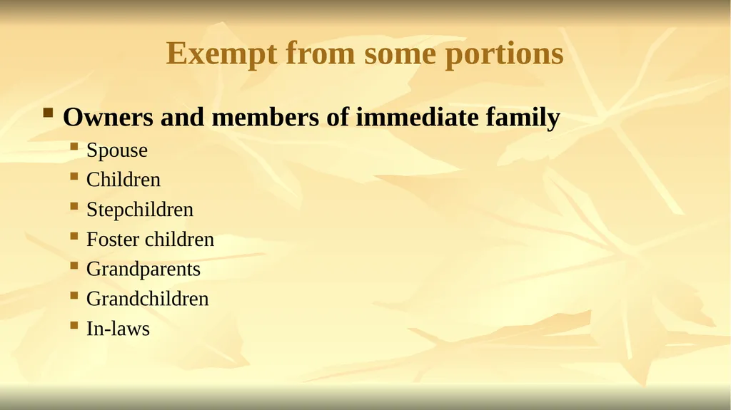 Understanding the Revised Worker Protection - slide 3 of 17