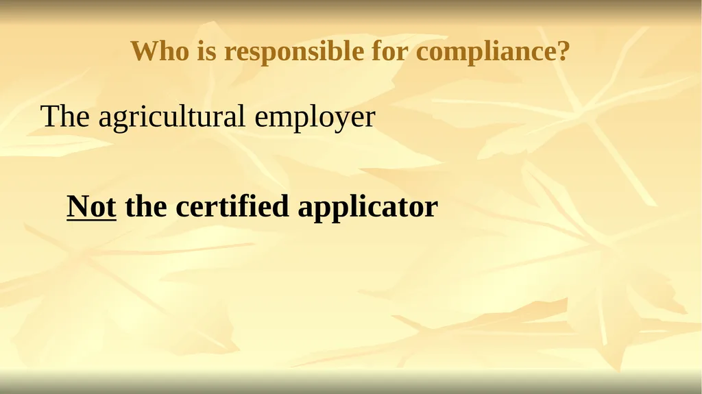 Understanding the Revised Worker Protection - slide 2 of 17