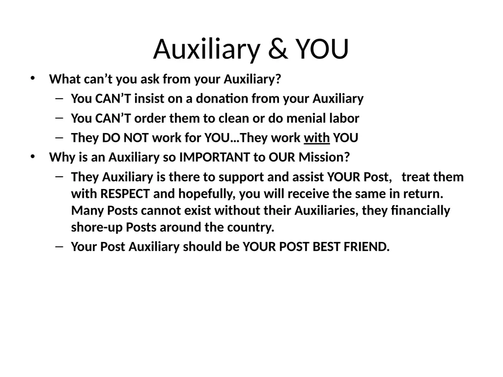 Post/District Commander Florida VFW Officer - slide 14 of 32