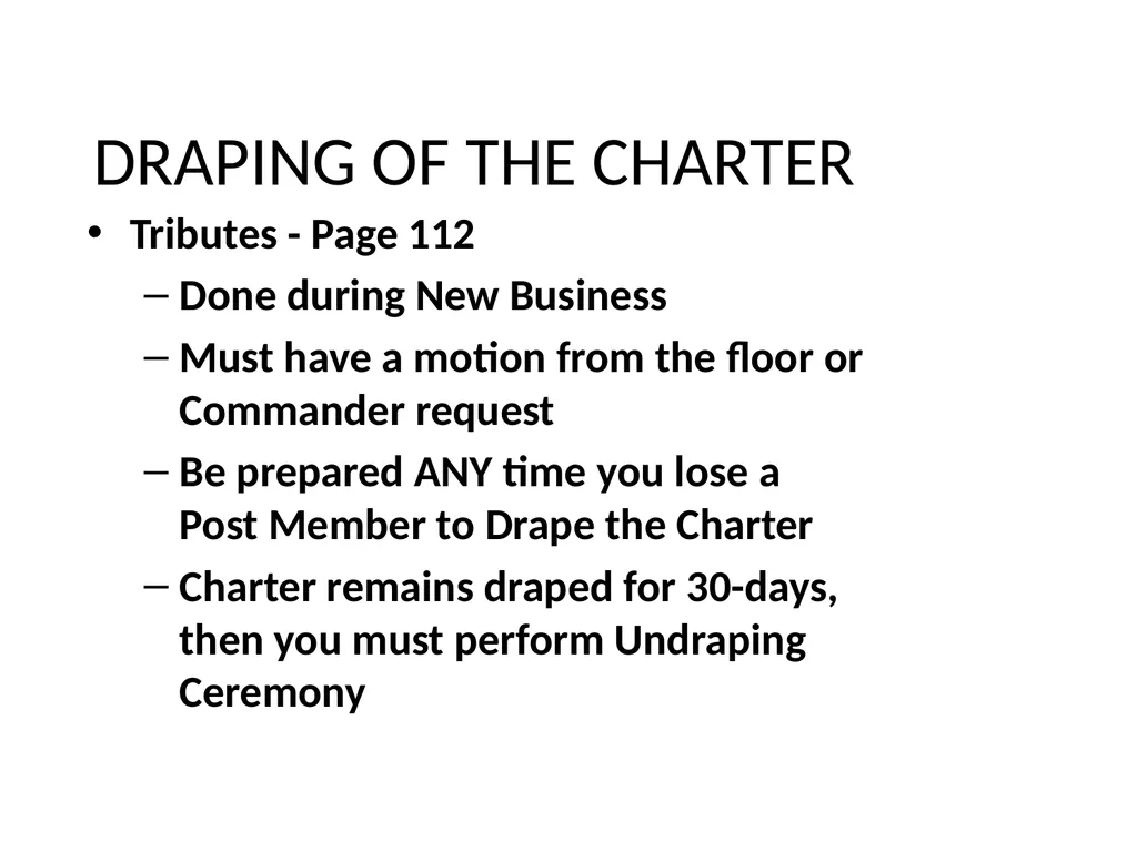 Post/District Commander Florida VFW Officer - slide 9 of 32