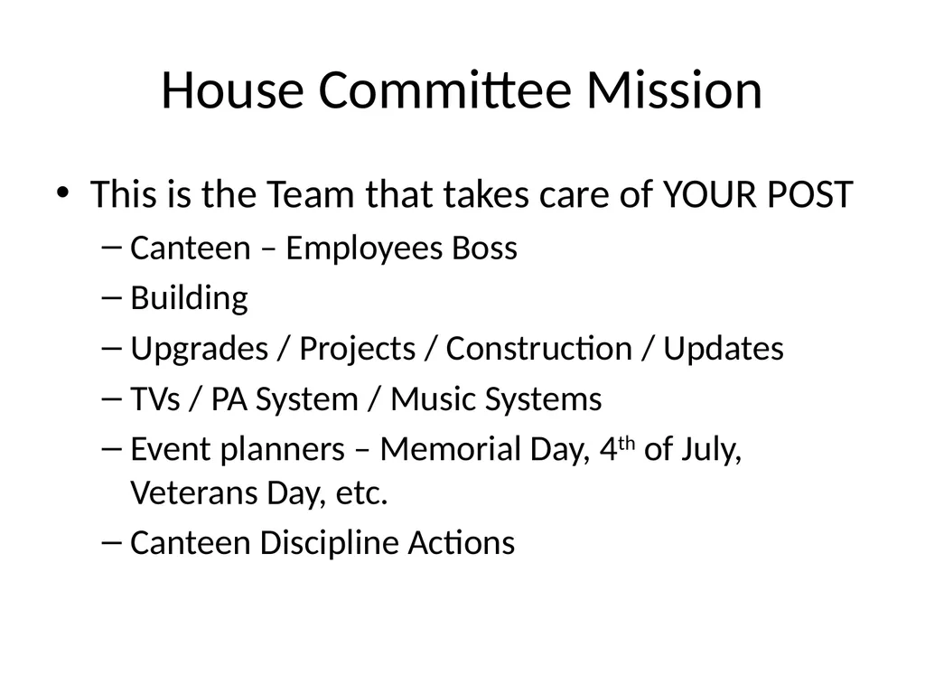 Post/District Commander Florida VFW Officer - slide 16 of 32