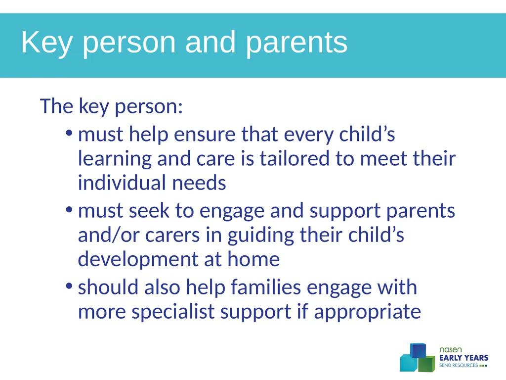 Practitioners and parents working together to - slide 4 of 14