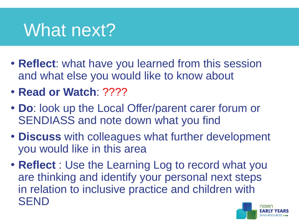 Practitioners and parents working together to - slide 13 of 14