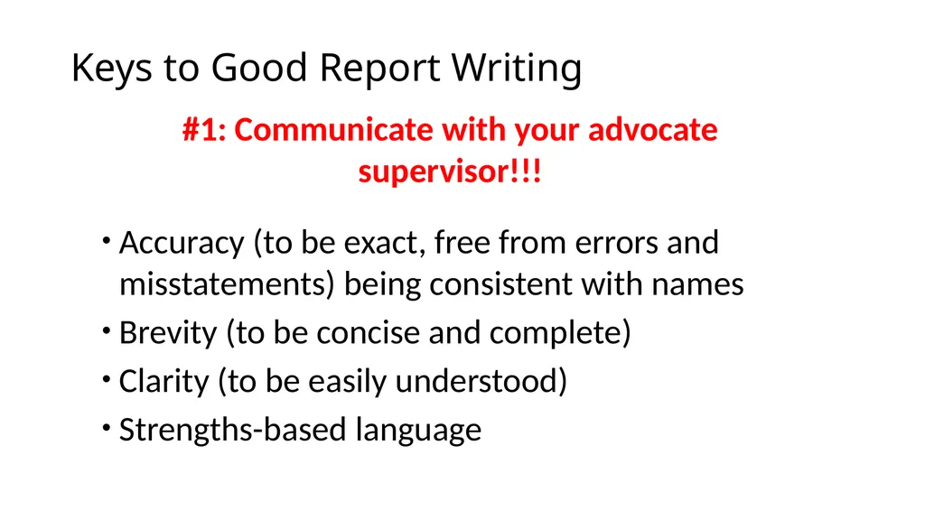 Writing it Right! How to Structure and Write an - slide 5 of 24