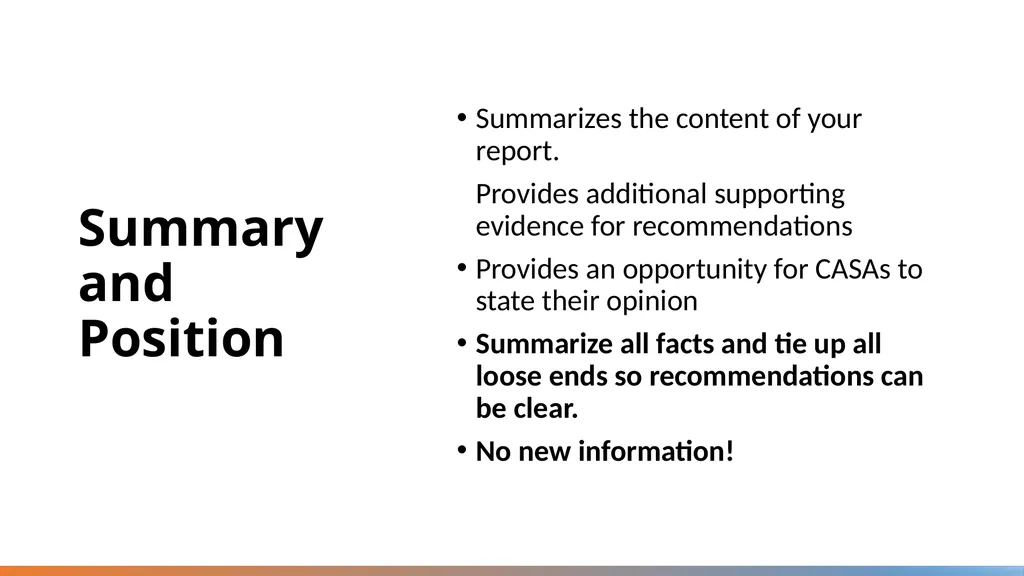 Writing it Right! How to Structure and Write an - slide 21 of 24