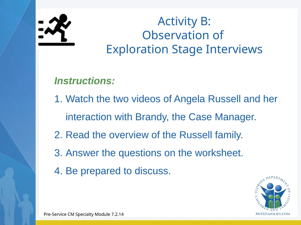 Module 7 Family Engagement Standard - Exploration - slide 21 of 67
