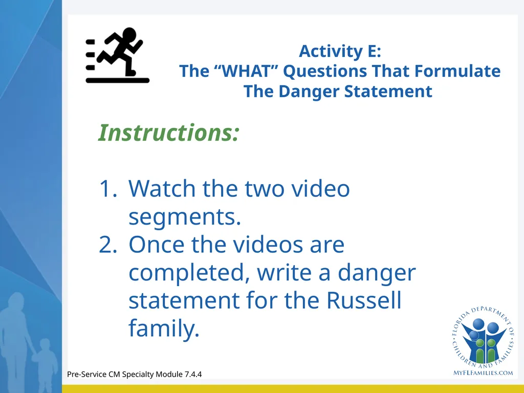 Module 7 Family Engagement Standard - Exploration - slide 56 of 67