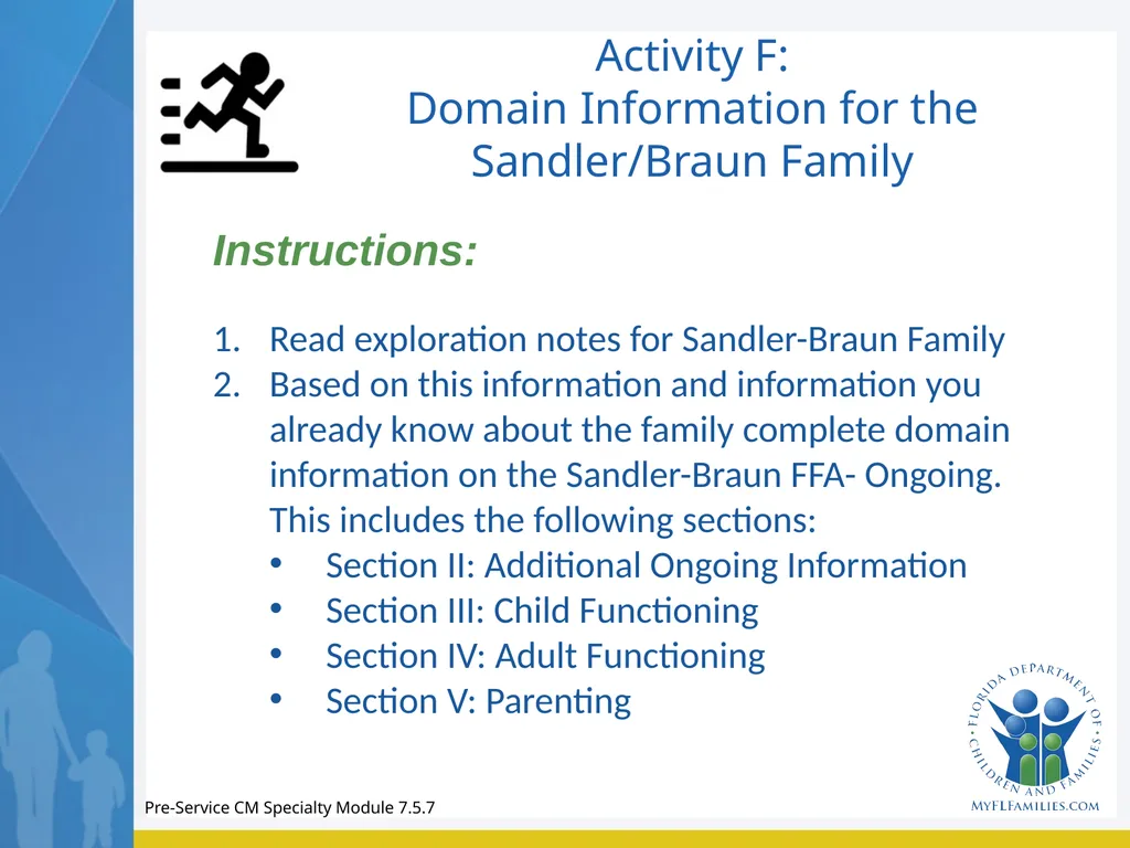 Module 7 Family Engagement Standard - Exploration - slide 64 of 67