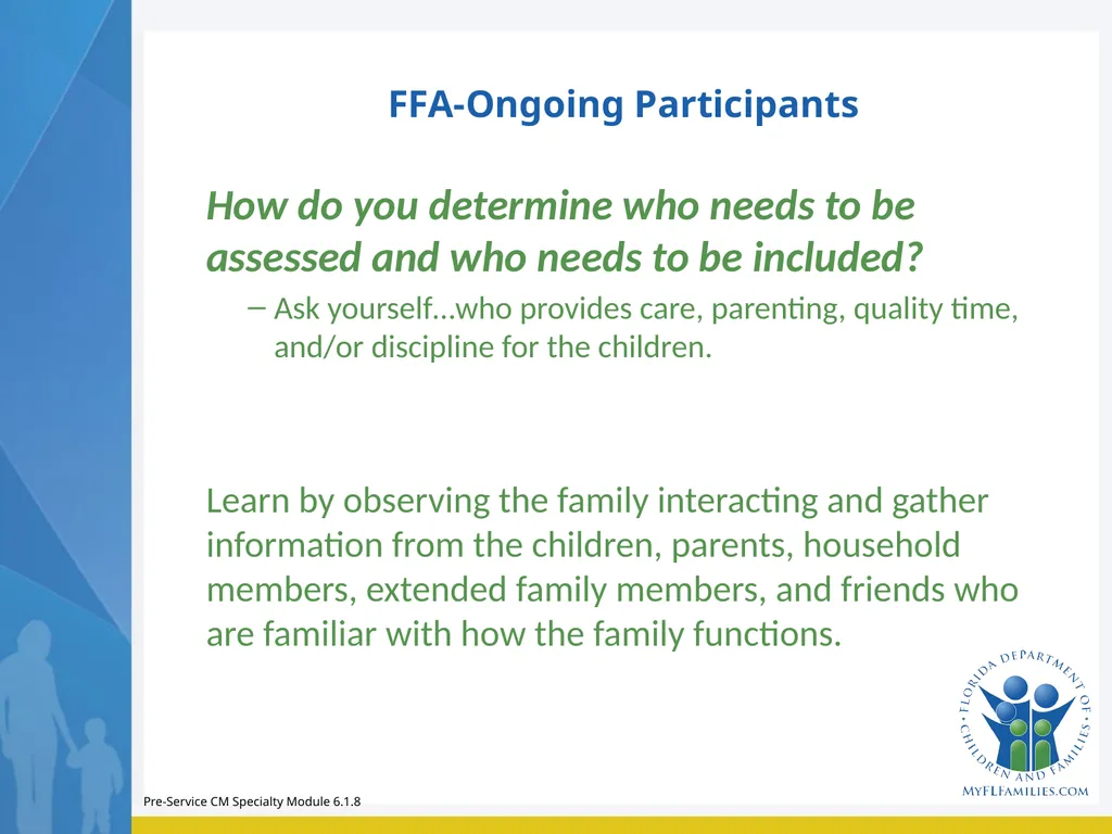 Module 6 Family Engagement Standards – Preparation - slide 10 of 37