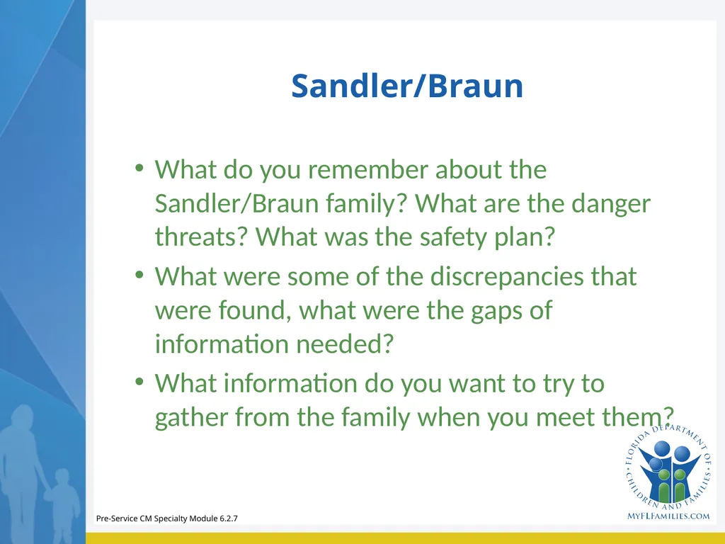 Module 6 Family Engagement Standards – Preparation - slide 19 of 37