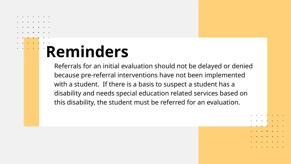 CHILD FIND Locate, Identify, Evaluate 2026-2027 - slide 25 of 30