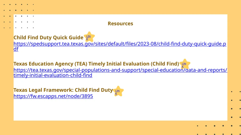 CHILD FIND Locate, Identify, Evaluate 2026-2027 - slide 28 of 30
