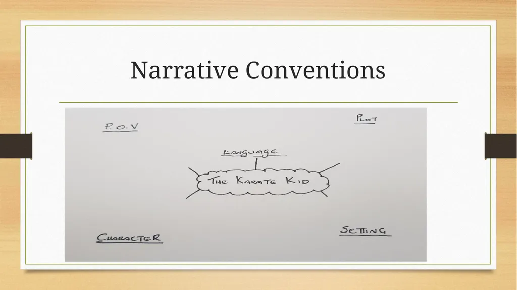 The Karate Kid A film study Narrative Conventions - slide 2 of 9