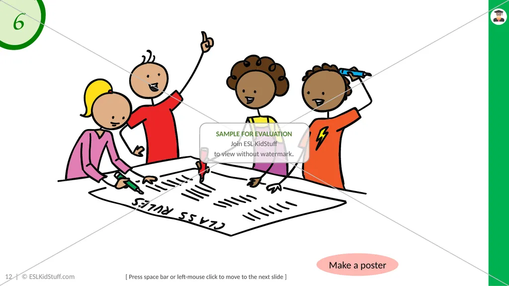 Introduction lesson Greetings, ask & answer - slide 12 of 19