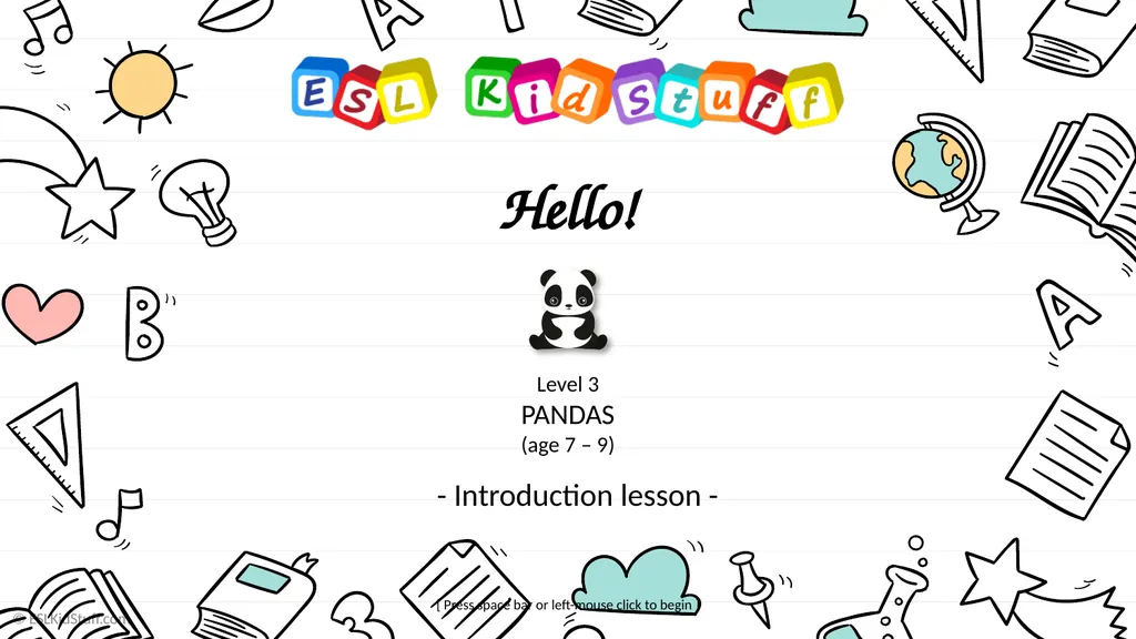 Introduction lesson Greetings, ask & answer - slide 2 of 19
