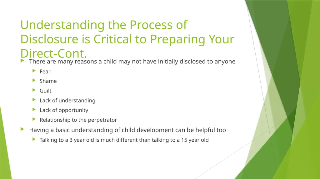 The Kid Said What? Hearsay Exceptions For Children - slide 17 of 22
