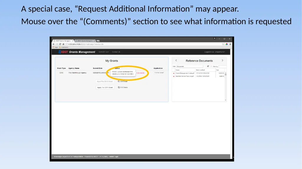 Grant Management System 5310/5311 Application - slide 32 of 44