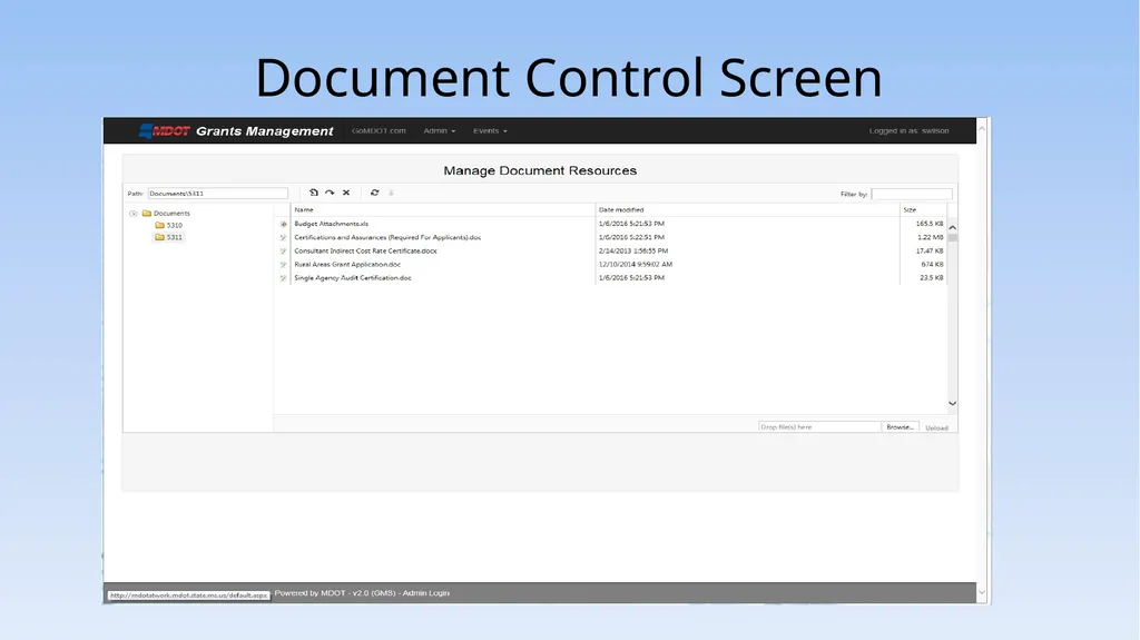 Grant Management System 5310/5311 Application - slide 42 of 44