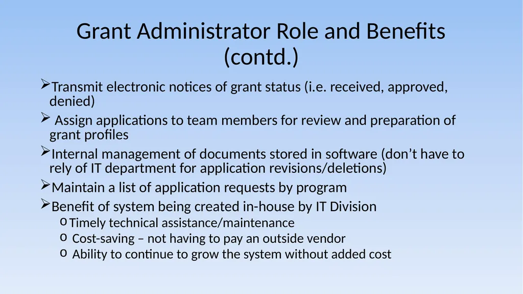 Grant Management System 5310/5311 Application - slide 38 of 44