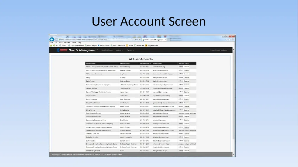 Grant Management System 5310/5311 Application - slide 39 of 44