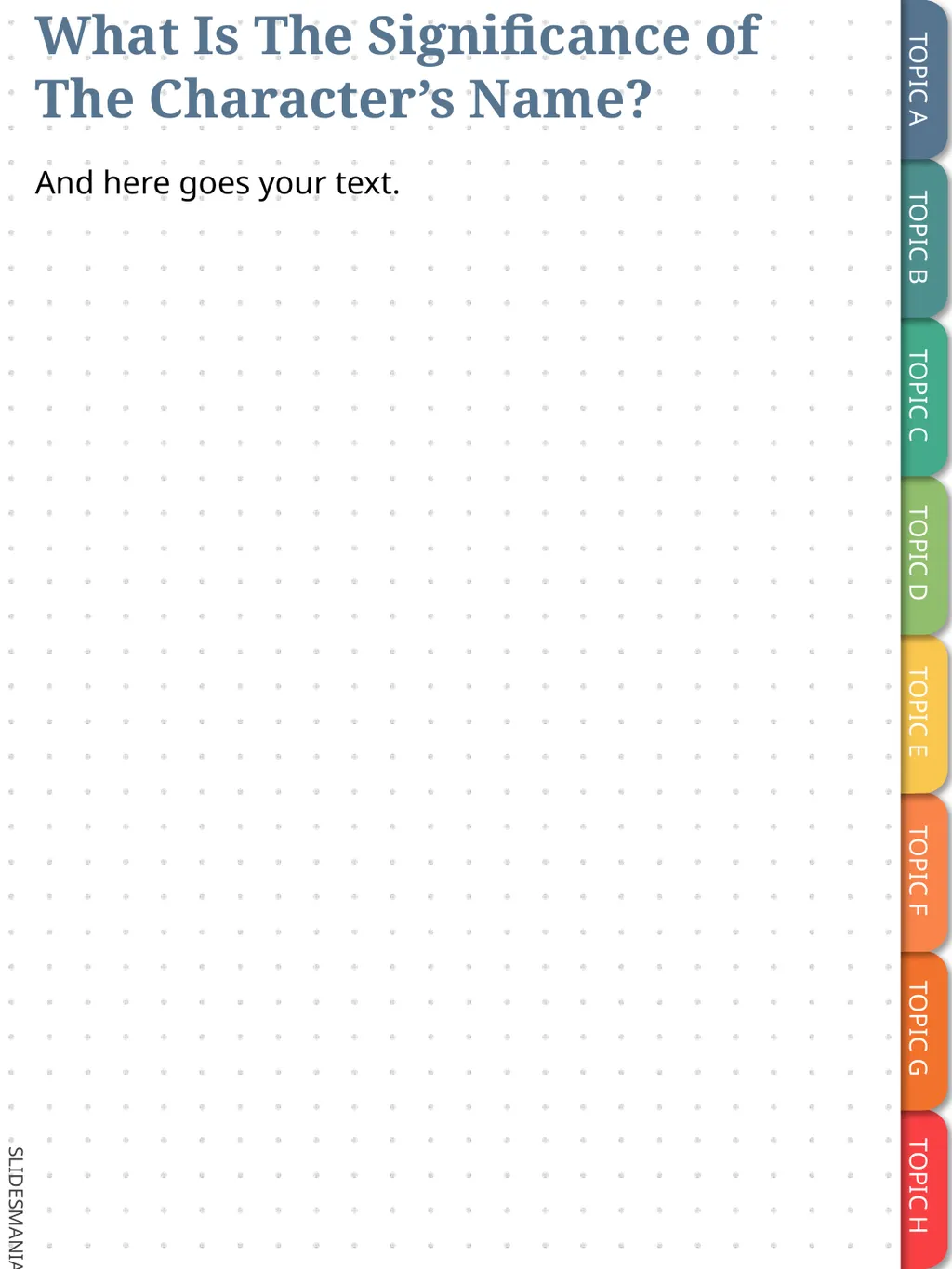 Type The Character Name Here The Outsiders - slide 3 of 17