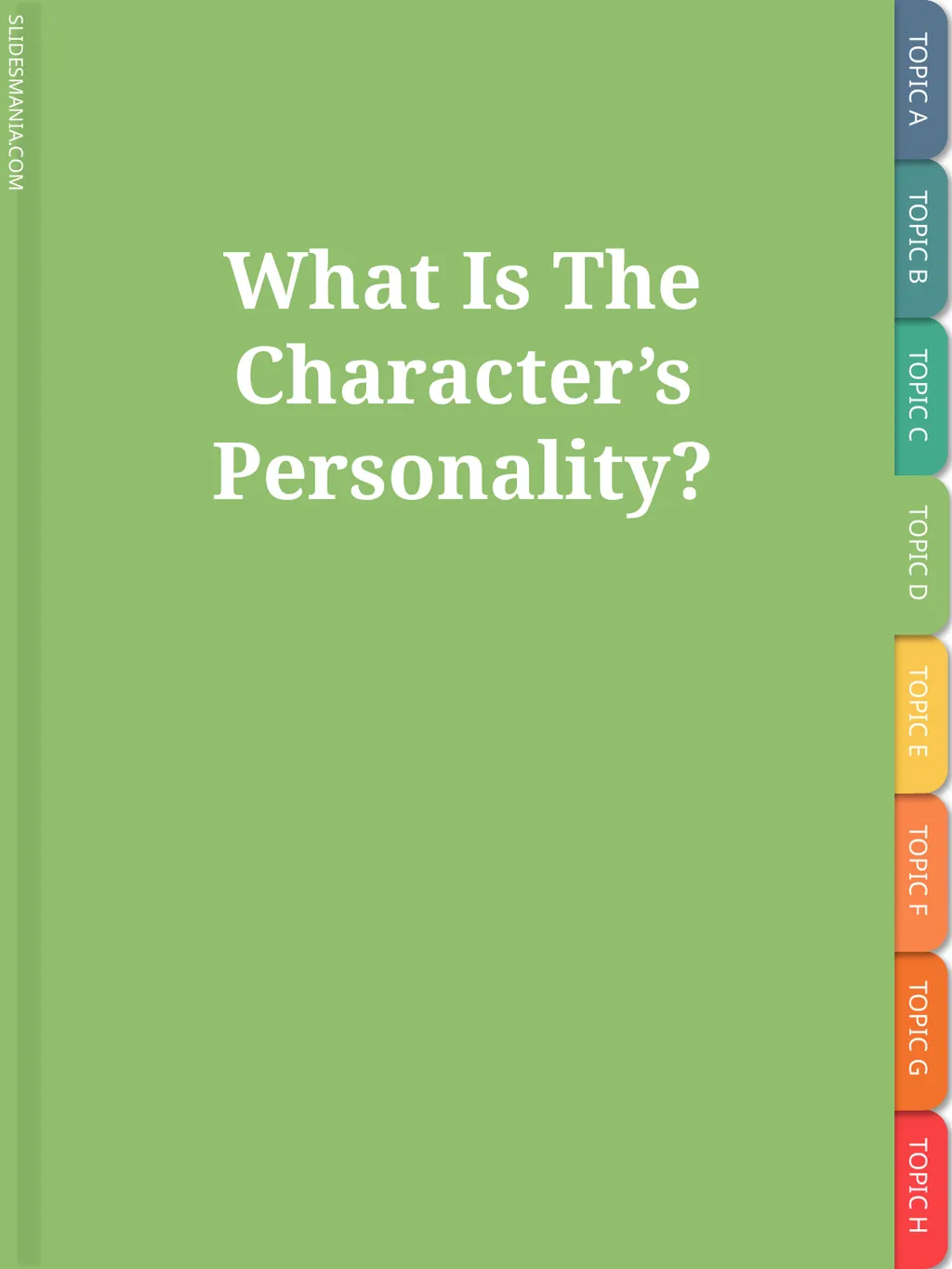 Type The Character Name Here The Outsiders - slide 8 of 17