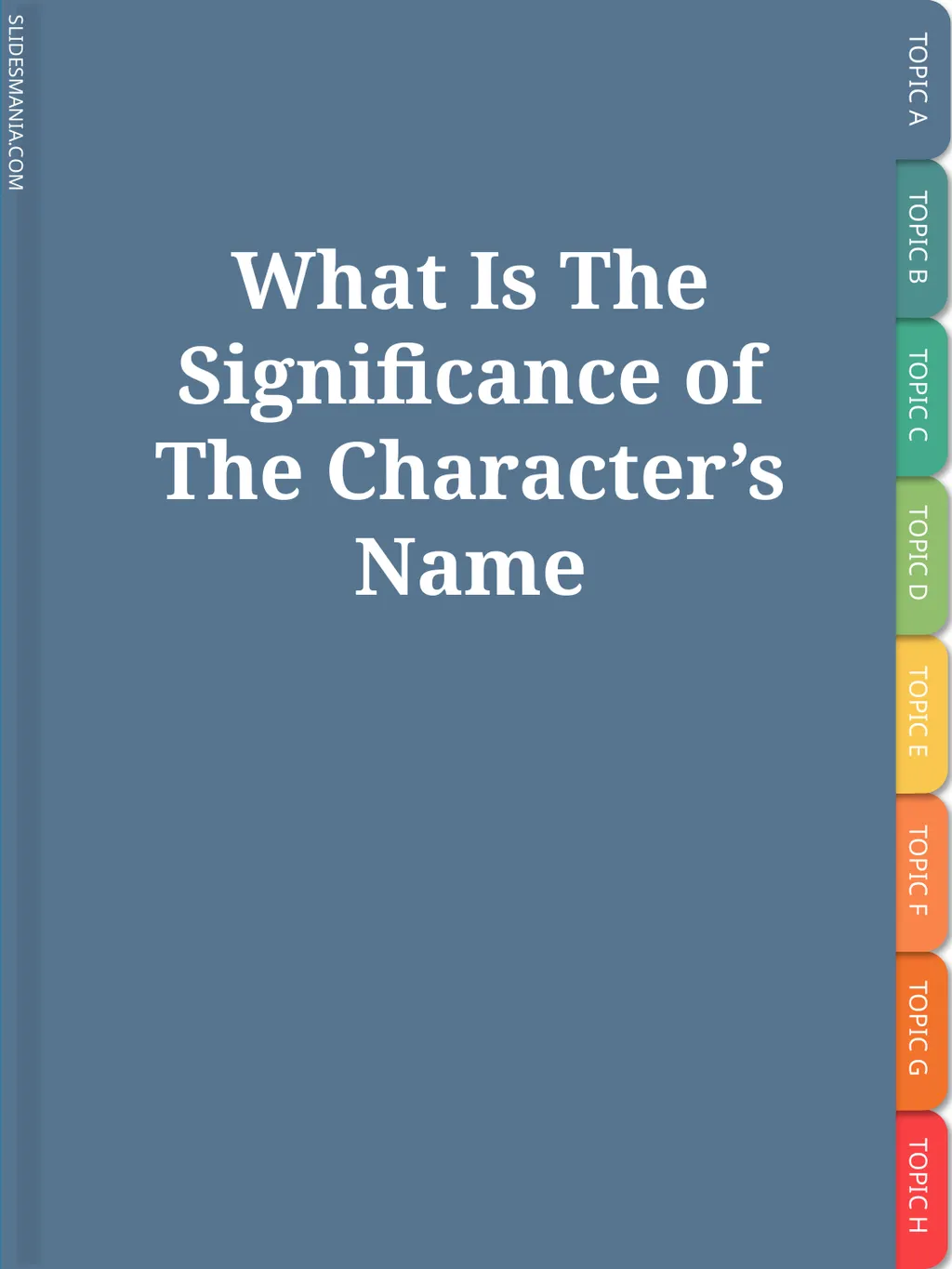 Type The Character Name Here The Outsiders - slide 2 of 17