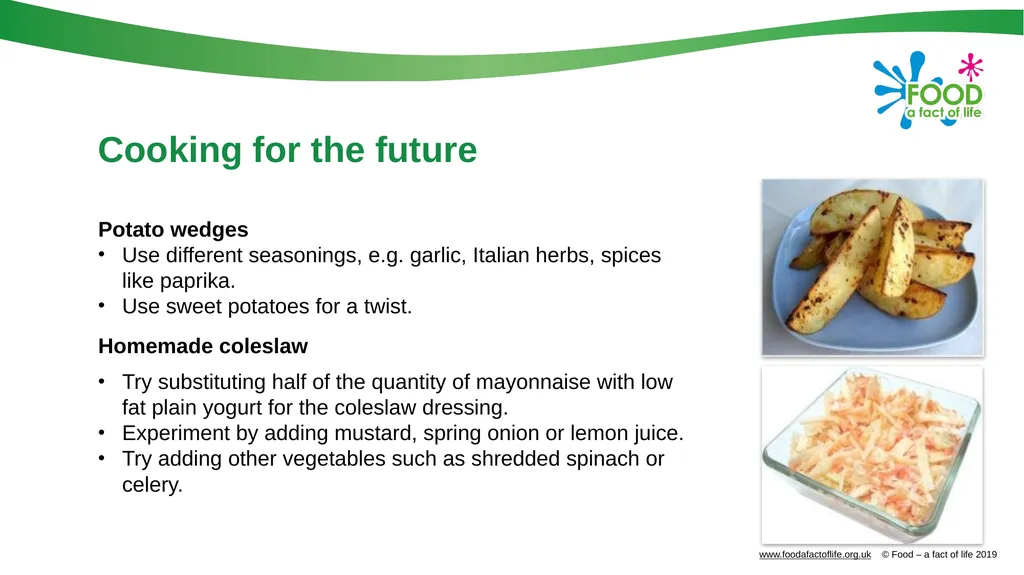 Take out? Cook in! Aims and objectives Aim To make - slide 13 of 14