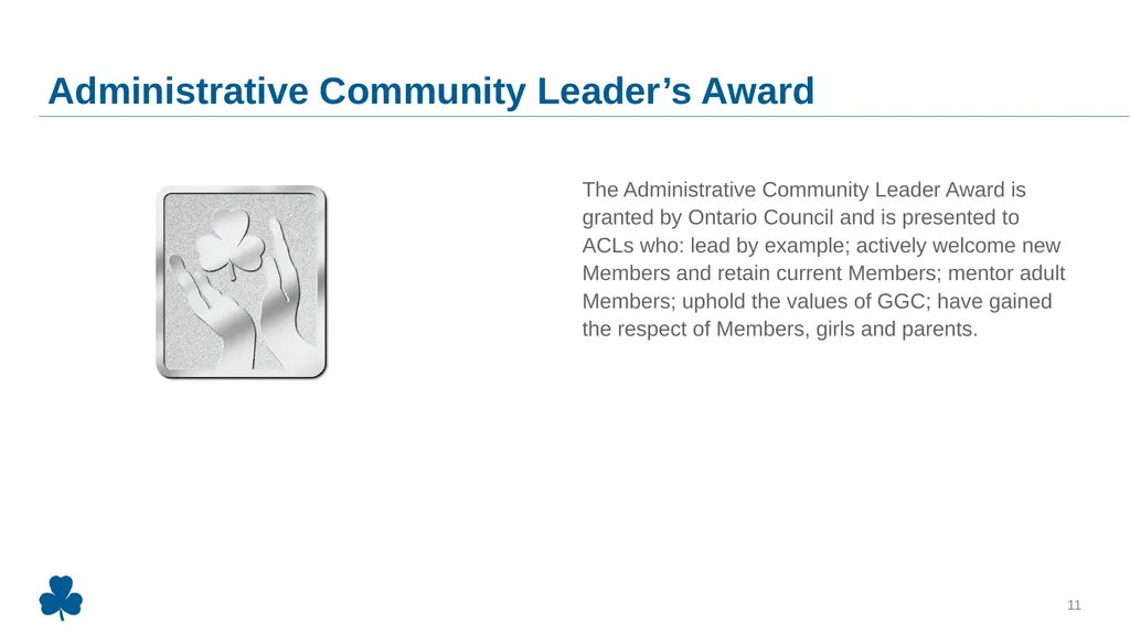 Local Recognition Ceremony Community Introducing - slide 11 of 24