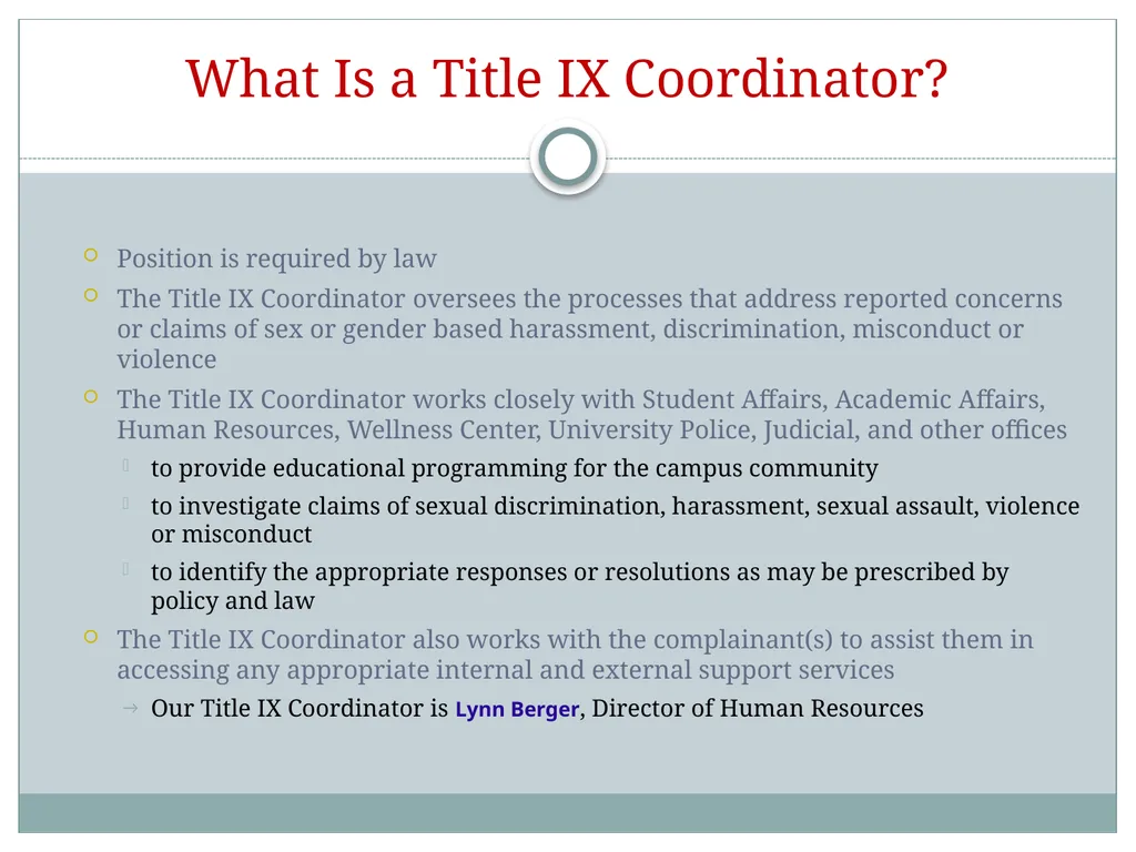 Title IX training for SUNY Cobleskill Student - slide 11 of 36