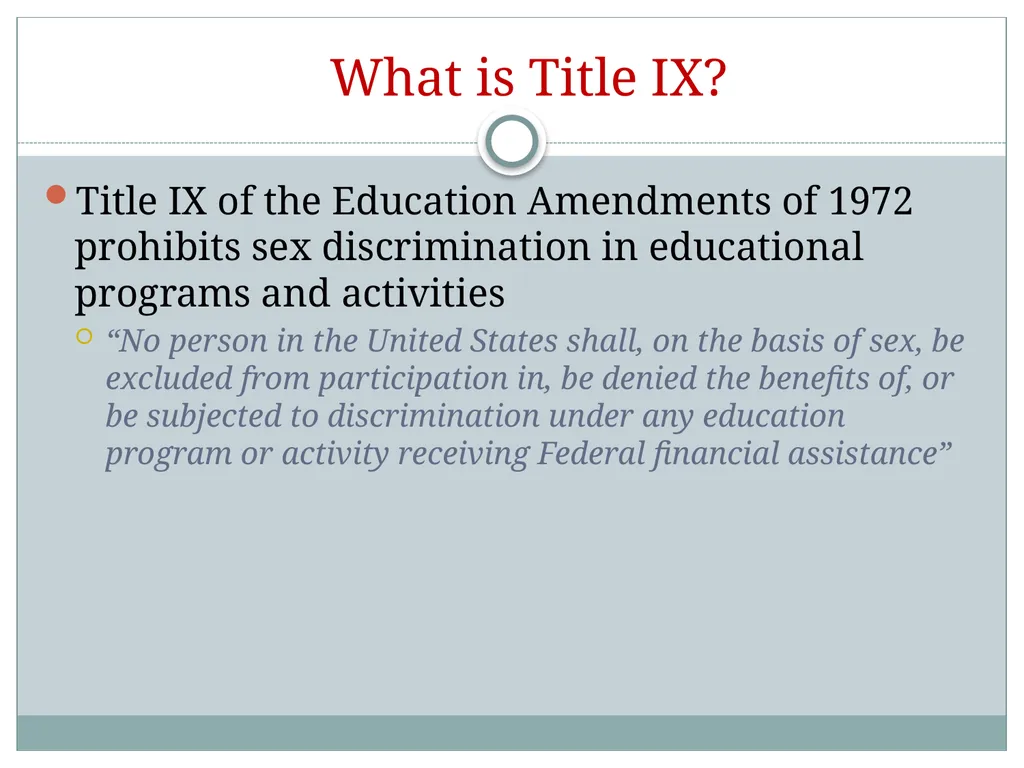 Title IX training for SUNY Cobleskill Student - slide 5 of 36