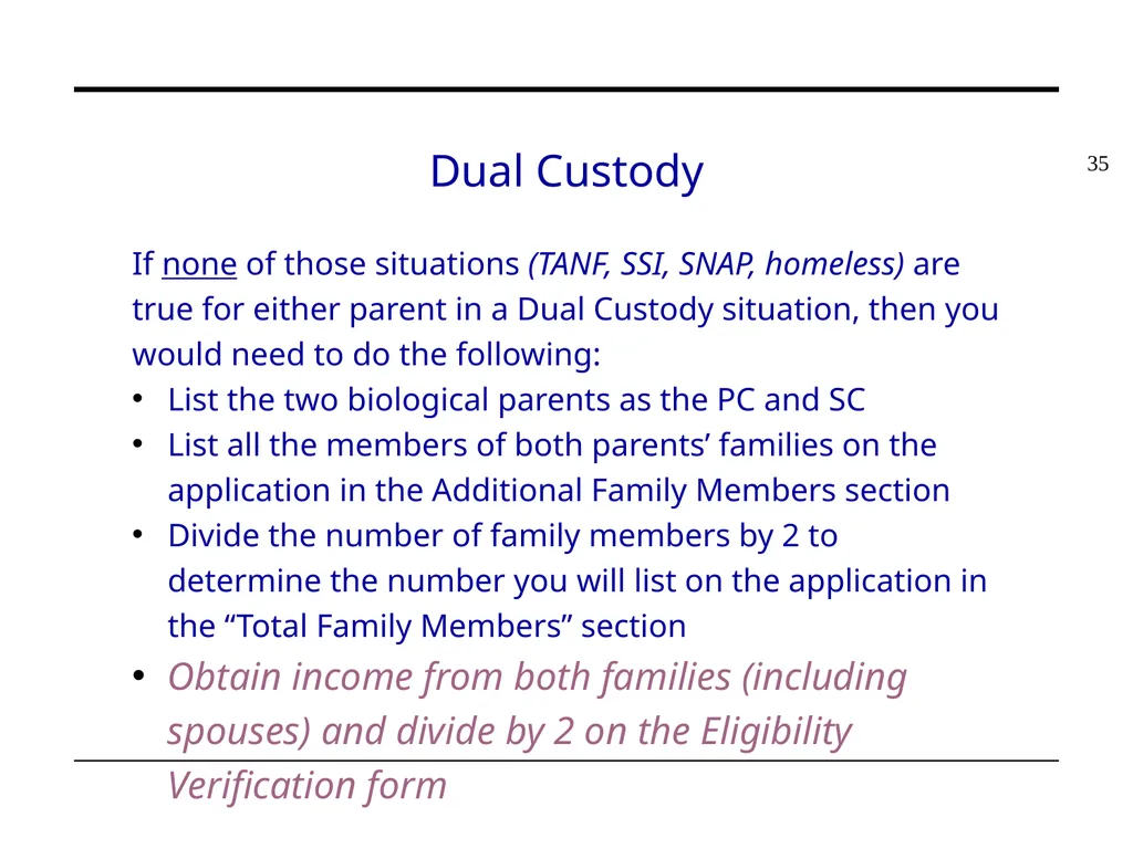 Head Start ERSEA Training 2026-27 Eligibility - slide 35 of 103