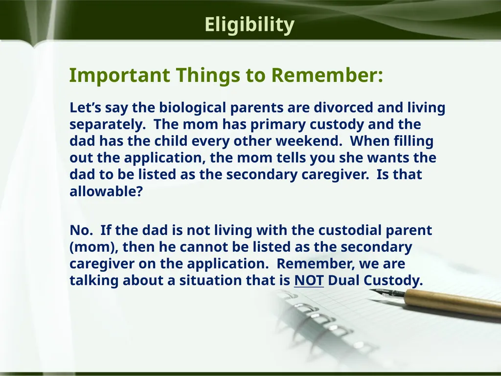 Head Start ERSEA Training 2026-27 Eligibility - slide 39 of 103