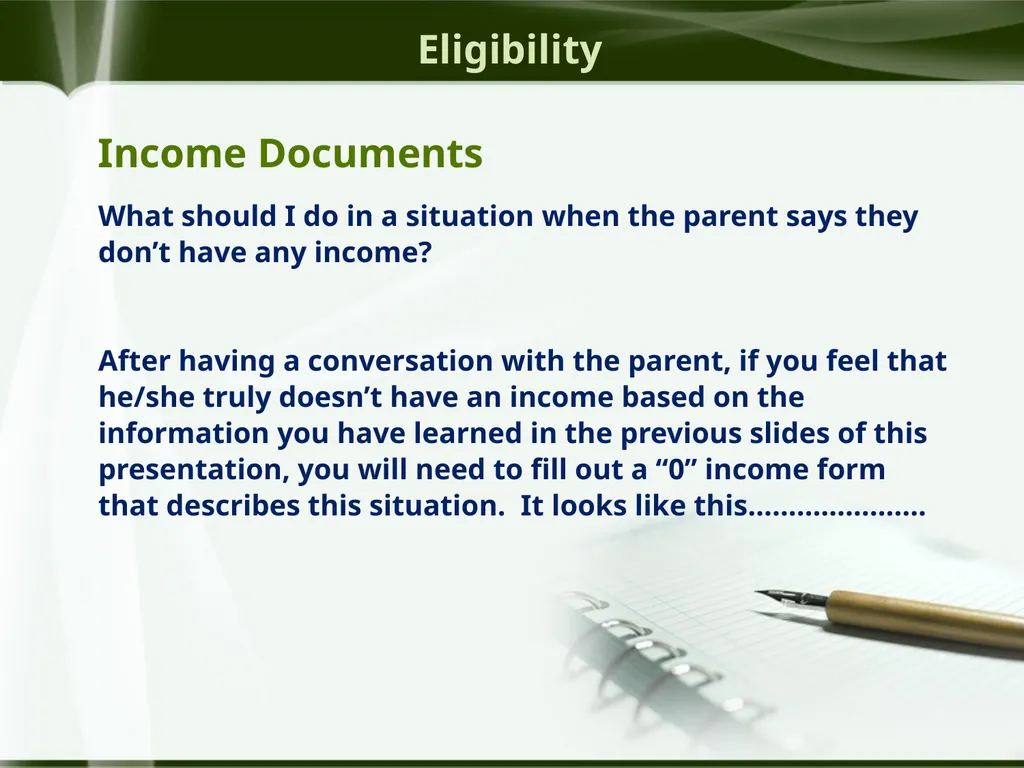 Head Start ERSEA Training 2026-27 Eligibility - slide 66 of 103