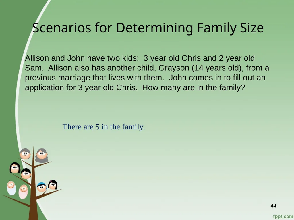 Head Start ERSEA Training 2026-27 Eligibility - slide 44 of 103